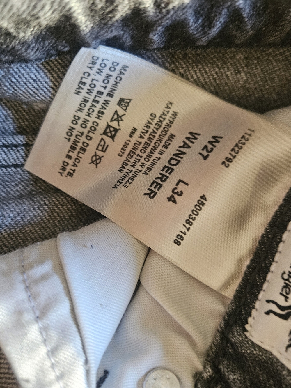 Wrangler Women's Wide Leg Jeans - Picture 3 of 3